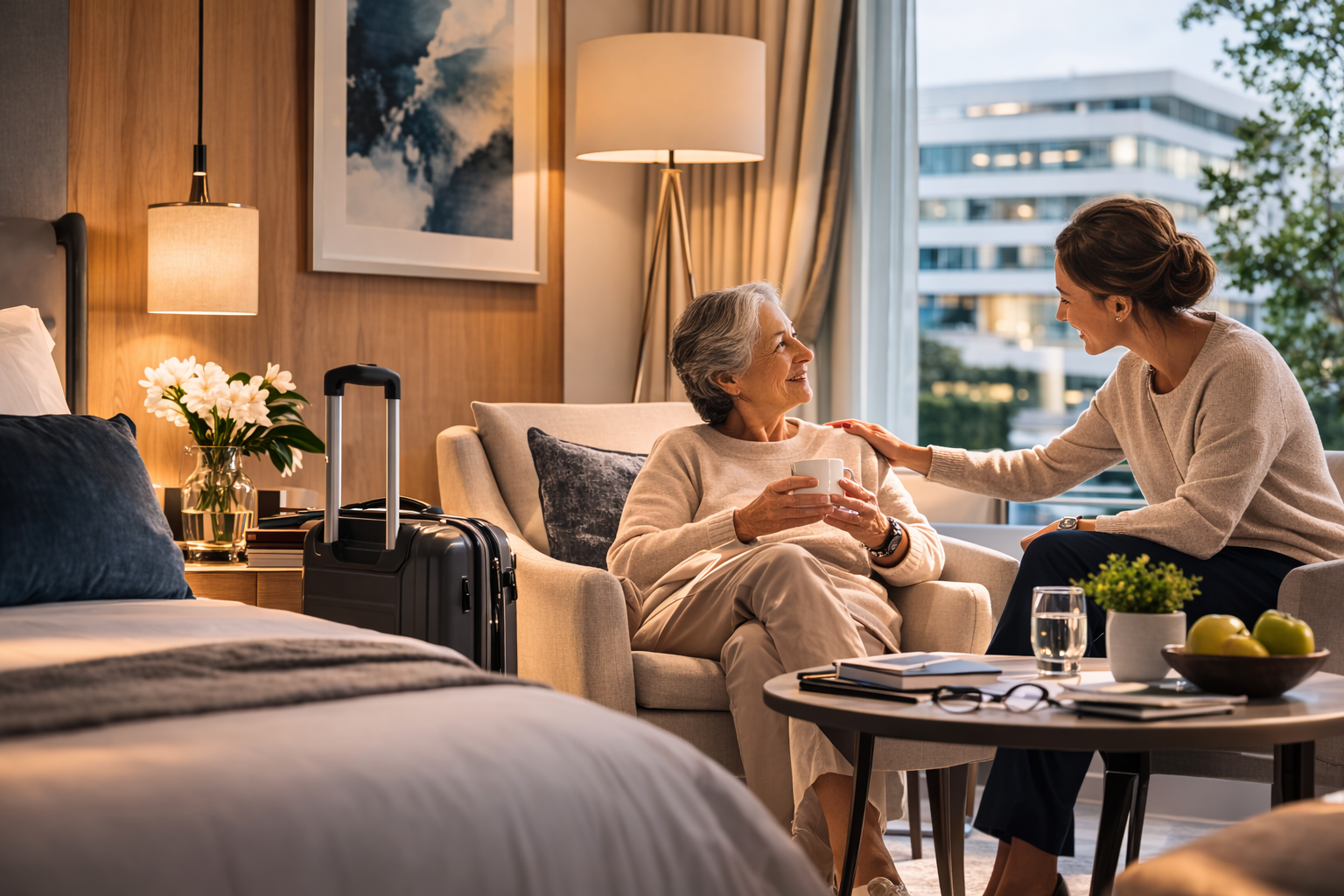 Alloggi per pazienti e accompagnatori