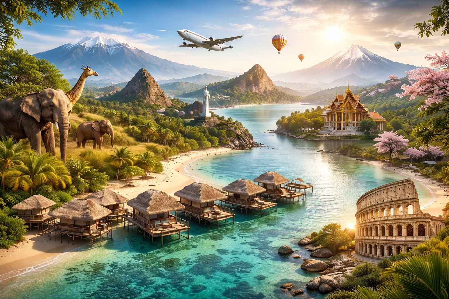 Destinazioni globali e viaggi su misura