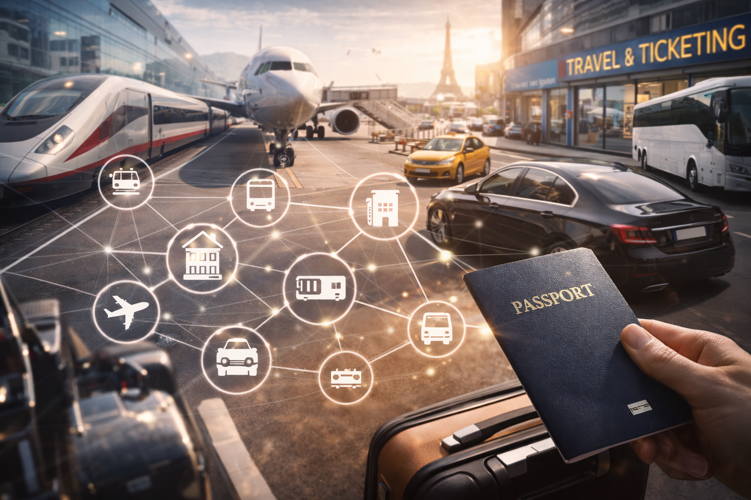 Biglietteria trasporti ed esperienze di viaggio